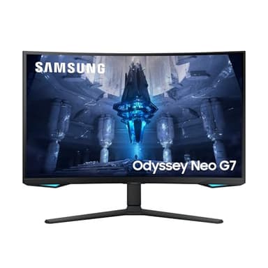 Samsung Odyssey Neo G7 Gaming Monitor S32BG750NP, 32 Zoll, VA-Panel, 4K UHD-Auflösung, AMD FreeSync Premium Pro, 1 ms (G/G) Reaktionszeit, Bildwiederholrate 165 Hz, Schwarz