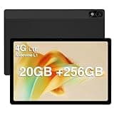 DOOGEE T10 Plus Tablet 10.5 Zoll, Android Tablet 20GB RAM+ 256GB ROM(1TB TF), 2K 1920 * 1200 Octa-Core,8250mAh Akku, 13MP+8MP Kamera, Tablet PC 4G LTE/5G WiFi/Widevine L1/GPS/mit Hülle 2024