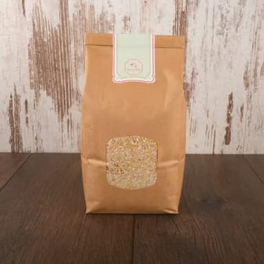 süssundclever.de® Bio Haferkleie | 1,0 kg | geschrotet | Demeter-Qualität | plastikfrei abgepackt in ökologisch-nachhaltiger Bio-Verpackung