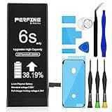 Perfine Akku für iPhone 6S A1688 2370 mAh Ersatzakku 6S A1633 A1700 reparaturset Batterie und Werkzeug