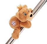 MagNICI FC Bayern MÜNCHEN Bär Berni 12cm - braun - Kuscheltier mit Magnet – Plüschtier haftet auf Metalloberflächen, Magnettafeln und Taschenhänkel als Reisebegleiter – tolle Geschenkidee | 61615