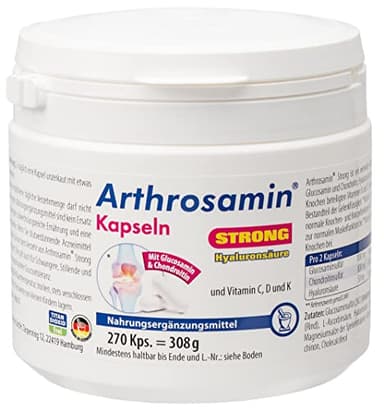 Arthrosamin strong Gelenkkapseln mit Hyaluronsäure, 270 Kapseln, 304 g