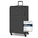 REDOLZ XL Jumbo 4-Rollen Koffer sehr groß 52 x 30 x 90 cm [Sondergröße] Check-in Trolley mit TSA-Schloss | 126 Liter, 4,3 kg leicht |für Männer & Frauen (Essentials 12)