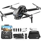 DEERC EIS 4K Kamera Drohne mit 2 Achsen Gimbal für Erwachsene, D65 RC Drohnen unter 249g, GPS Follow Me, 26 Min. Lange Flugzeit, 5G Bildübertragung, Smart Rückkehr, profi komplettset für Anfänger,C0