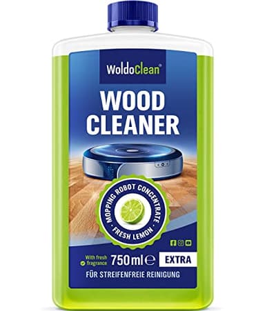 WoldoClean Reinigungsmittel für Wischroboter 750 ml – Holzböden und Dielen mit Frischeduft