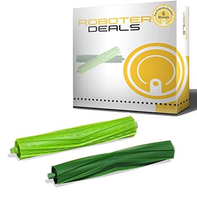 Roboter Deals - Hauptbürsten, Ersatzbürsten (2 Stück) Doppelbürste für iRobot Roomba S9 und S9 Plus Staubsaugroboter. 100% geprüfte Passgenauigkeit, sehr leise, Bester Halt & höchste Qualität.