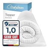 Dailydream viscoelastischer Matratzentopper “Model M“ mit Memory Foam Effekt, 120x200x5cm, Edition Standard