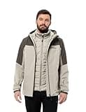 Jack Wolfskin Herren Glaabach 3in1 Jkt M, Seal, L EU