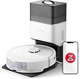 roborock Q8 Max+ Saugroboter mit Absaugstation, DuoRoller-Bürste, 5500Pa Saugkraft, 2,5L Staubbeutel, 350mL Wassertank, Wischroboter PreciSense-LiDAR-Navigation (Weiß)