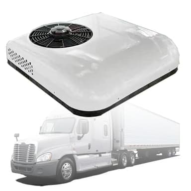 VPAIUNCKU Ultradünne Rv -Dach -top -klimaanlagen - Universelle Passform Für Wohnmobile, Lastwagen, Transporter White 12V