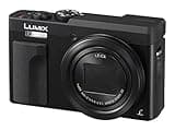 Panasonic LUMIX TZ91 High-End Reisezoom Kamera (LEICA Objektiv, 30x Opt. Zoom, 24 mm Weitwinkel, Sucher, 4K) silber