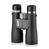 Aomekie 10x50 ED Fernglas für Erwachsene hohe Leistung BAK4 Prisma FMC Objektiv Fernglas mit Riemen Tragetasche für Reisen Sport Vogelbeobachtung Outdoor