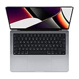 2021 Apple MacBook Pro (14", Apple M1 Pro Chip mit 8‑Core CPU und 14‑Core GPU, 16 GB RAM, 512 GB SSD) - Space Grau