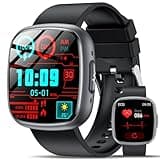 Lgnitek 2025 Smartwatch mit EKG/HRV/ΒΙυtｚυcker/BMI/Harnsäure, 1.75'' HD Gesundheitsuhr Herren Damen mit 24H ΒΙυtdrυck, Herzfrequenz, SpO2, Körpertemperatur, Schlafmonitor, Fitnessuhr für Android