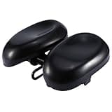 Nikou Cloud Comfort Pro Sattel Fahrradsattel Herren Bequem Prostata Sattel Fahrrad Herren, 1Pc Ergonomische Extra Breite Große Mountainbike Satteldecke Kissen Sitzkissen