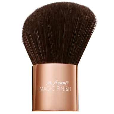 M. Asam MAGIC FINISH Kabuki Brush (1 Stk.), Hochwertiger Make-up Pinsel für Airbrush-Finish, Perfekt für Puder, Blush & Bronzer, Weiche Synthetikhaare & Ergonomischer Griff, Ideal für Schminke