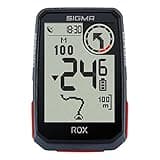 Sigma ROX 4.0 Black | Fahrradcomputer kabellos GPS & Navigation inkl. GPS Halterung | Outdoor GPS Navigation mit Höhenmessung