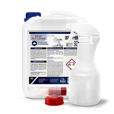 Profi-Fettlöser, 5 l, Auslaufhahn, Sprühflasche