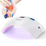 SUNUV Nageltrockner UV LED, Lampe für Nägel, 30/60/99s Timer, Infrarot Sensor, LCD Display, Geeignet für alle Gel, für Maniküre/Pediküre Nail Art zu Hause und Salon