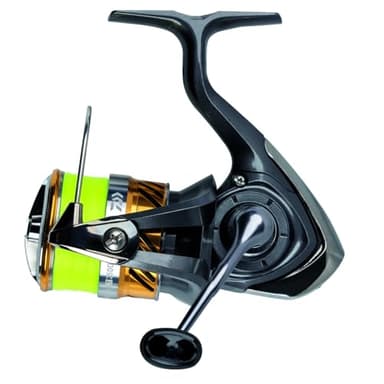 Daiwa 20 Laguna Lt 2500 Jb4 0.19Yl - Spinnrolle + geflochtene Schnur, Angelolle zum Spinnfischen, Stationärrolle