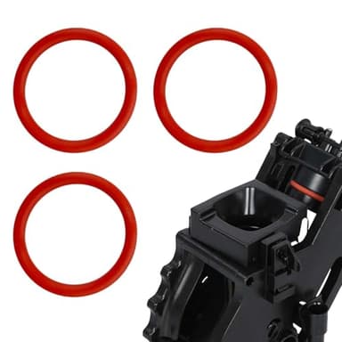 3x O-Ring Dichtung für Kaffeevollautomat Brühgruppe & Anpresskolben | Kompatibel mit Philips Saeco Miele Bosch Gaggia | Hochpräzise Dichtringe (Inkl. Kompatibilitätsliste)