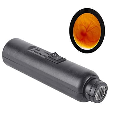 Egg Candler, Schierlampe für Hühnereier, Brutmaschine, Ei Brutschrank Brutautomat zum Schlüpfen Hühner Enten Vögel Eier