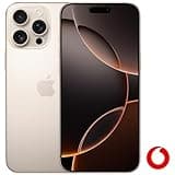 Apple iPhone 16 Pro mit Vodafone Vertrag | Aktion: 25% Basispreis-Rabatt | 24 Mon. Laufzeit | in Titan Wüstensand | mit 128 GB Speicher