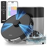 AIRROBO T20+ Saugroboter mit Wischfunktion, 3.5L Staubsauger Roboter mit Absaugstation, 180Min Laufzeit, LiDAR Navigation, Starke Saugkraft ideal für Teppich und Tierhaare, APP Steuerung