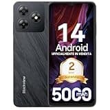 Blackview 2025 Handy Ohne Vertrag, 6GB+64GB/2TB SD, Akku 5000mAh, 13MP+8MP Kamera, Octa Core 6,56" HD+, 4G Dual SIM Smartphone Ohne Vertrag Günstig Simlockfreie, GPS
