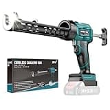 APROTII Akku-Kartuschenpresse Kompatibel mit Makita 18V Akkus, LED-Licht, Elektrische Silikonpistole für 300 ml-Kartuschen – Caulking Gun (Ohne Akku)
