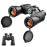 LUXUN Fernglas 10x50, Fernglas für Erwachsene mit Trageriemen, Tasche, 22mm ED Augenmuschel, BAK4 FMC, Feldstecher, für Brillenträger, Reisen, Jagd, Vogelbeobachtung