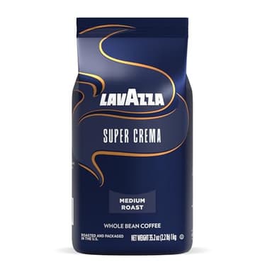 Lavazza Kaffee Espresso - Super Crema, 1000g Bohnen