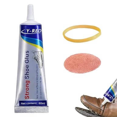 Nurila Schuhkleber, Schuhkleber Extra Stark Wasserfest, Schuhsohlenkleber, Kleber für Schuhe für Turnschuhe, Lederschuhe, Leinenschuhe, Freizeitschuhe, Shoe Glue 60ml