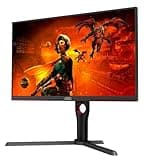 AOC Gaming U27G3X - 27 Zoll UHD Monitor, 160 Hz, FreeSync Pre., G-Sync comp., HDR400 (3840x2160, 1ms GtG, HDMI 2.1, DisplayPort) schwarz-rot