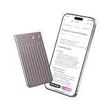 PLAUD Note KI Digitales Diktiergerät mit Hülle - 64 GB Aufnahmegerät mit KI-Technologie zum Transkribieren und Zusammenfassen, One-Touch-Aufnahme, Rauschunterdrückung, Unterstützt 112 Sprachen