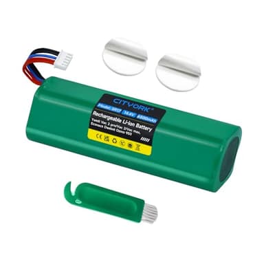 CITYORK Li-ion 6500mAh Ersatz Akku für Yeedi Vac 2 pro/Vac 2/Vac max, Akku für Ecovacs Deebot Ozmo 950, Ozmo 950 DX9G Staubsauger Roboter Ersatzakku