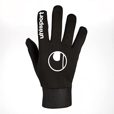 uhlsport Fußball Feldspielerhandschuhe - Feldspieler-Handschuhe für Herren, Damen, Kinder - Running Jogging Handschuhe mit Micro-Grip-Profil für warme und trockene Hände bei kaltem Wetter