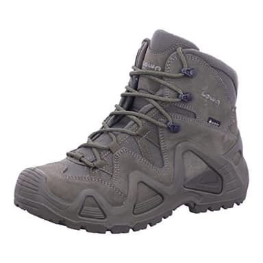 LOWA M Zephyr GTX Mid Tf Grün - Gore-Tex Robuster komfortabler Herren Gore-Tex Einsatzstiefel, Größe EU 44 - Farbe Ra