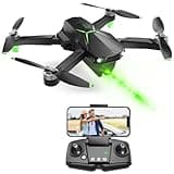 Loolinn | Drohne mit Kamera 4K als Geschenk für Einsteiger - Unter 250g, 50 Minuten Flugzeit, Zwei Akkus, 4K Fotos, 2K Videos, Intelligenter GPS-Rückflug, C0 Klassifizierung - GPS-Drohne(Geschenkidee)