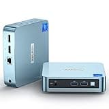 PELADN WI-4 Mini-PC mit Intel 11.Generation N5095 (bis zu 2,9 GHz), 16 GB RAM/512 GB M.2 SSD, 4K UHD, Bluetooth 4.2, HDMI2.0, LAN & WiFi, 2,4G/5,0G WLAN für Business-Anwendungen.