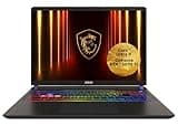 MSI Vector 16 HX AI Gaming-Laptop, 16" QHD+ 240 Hz Display, Intel® Core™ Ultra 7 255HX, NVIDIA GeForce RTX 5070 Ti, 16 GB RAM, 1 TB SSD, Windows 11 Home, QWERTZ Tastatur, Cosmos Grau, A2XWHG-264