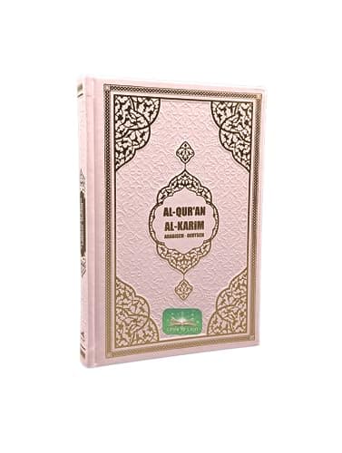 Der edle Koran, Quran - Arabisch-Deutsch, Frank Bubenheim, Pink - Gold, Hochwertig