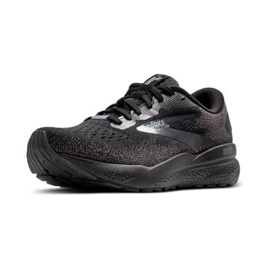 Brooks Damen Ghost 16 GTX Sneaker, Black/Black/Ebony, 40 EU