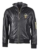 Top Gun Herren Lederjacke Tgj1004 Black,L