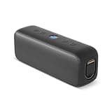 BOGASING G6 Tragbarer Bluetooth Lautsprecher, 30W Musikbox mit leistungsstarker Klang, 35h Akku, EQ, IPX6 Wasserschutz, USB, TF, AUX, kabelloser Lautsprecher Boxen Bluetooth Box mit Mikrofon (Schwarz)