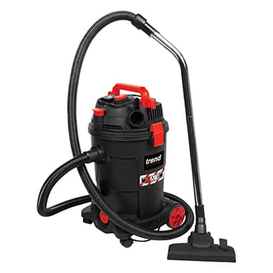 Trend Nass- und Trockenstaubsauger der M-Klasse 1200W 230V Eurostecker, 25 Liter Trocken- und 17 Liter Nasskapazität, T33A/EURO