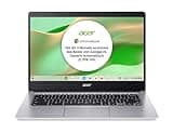 Acer Chromebook 314 (CB314-2H-K0VA) Laptop | 14" FHD Display | MediaTek Octa-Core ARM Cortex A73/A53 (MT8183) | 4 GB RAM | 64 GB eMMC | Mali-G72 MP3 GPU | Google ChromeOS | Silber