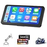 Spedal CL871 6.25" Motorrad CarPlay & Android Auto Bildschirm, Ganzkörper Wasserdicht, GPS Navigation für Motorrad, Bluetooth, Siri/G00gle Assistent