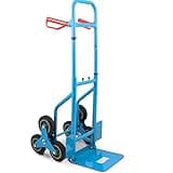 Bituxx Treppenkarre Sackkarre Treppe Treppensackkarre 200kg Treppensteiger Stapelkarre Klappbar Hartreifen