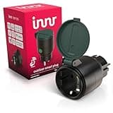 Innr Zigbee Smart Außensteckdose, Outdoor Smart Plug, Funktioniert mit Hue*, Alexa (Bridge erforderlich) Steckdose Außenbereich, IP44 Wasserdicht, 10A, 2300W, OSP 210